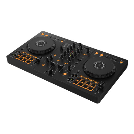 Pioneer DDJ-FLX4 and Pioneer DM-40 Black Package