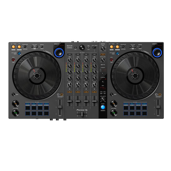 Pioneer DJ DDJ-FLX6-GT and DM-40 Black Package