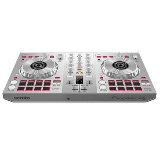 Pioneer DDJ-SB3-S Silver and DM-40 White Pack 