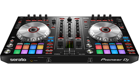 Pioneer DDJ-SR2 and Pioneer DJ HDJ-X5 with VM50 Package