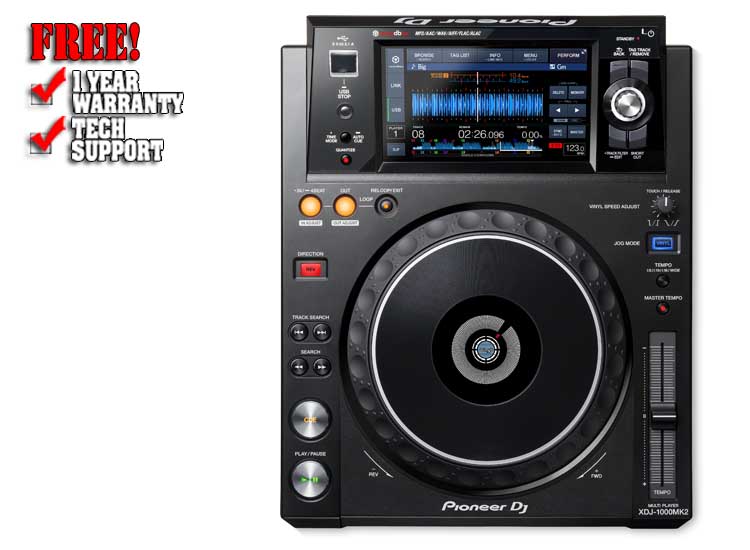 Pioneer XDJ-1000MK2 (black) | DJ Controllers | DJ Equipment