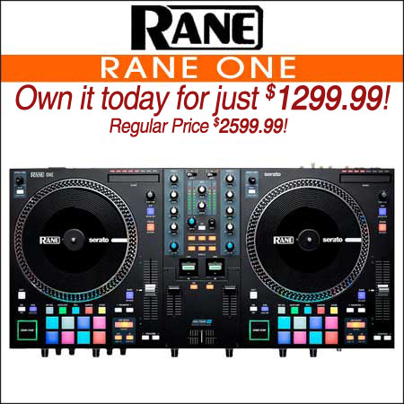 RANE DJ ONE Professional Motorized DJ Controller for Serato DJ Pro
