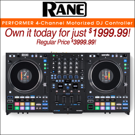 Rane PERFORMER 4-channel Motorized DJ Controller