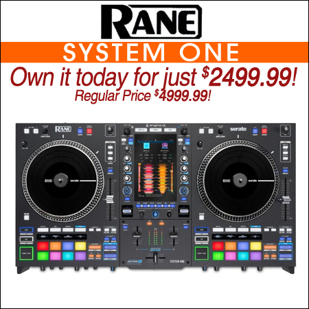  Rane System One All-in-one DJ Controller