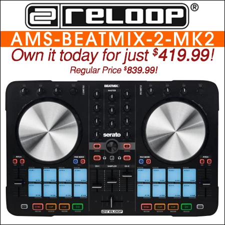 Reloop AMS-BEATMIX-2-MK2 2-Channel DJ Controller | 123DJ