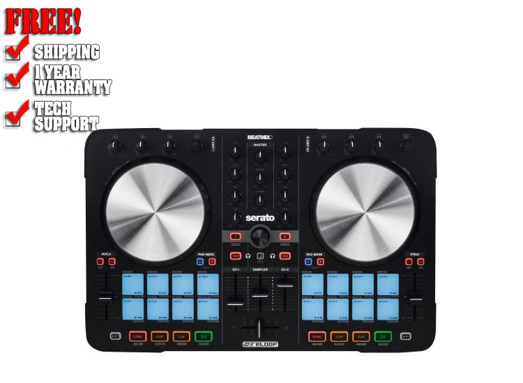 Reloop AMS-BEATMIX-2-MK2 2-Channel DJ Controller | 123DJ