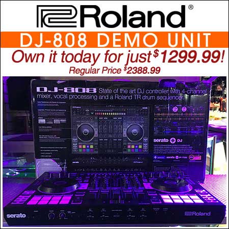 Roland DJ-808 Demo Unit