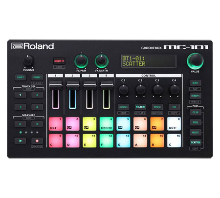 Roland MC101 Groovebox Production Workstation