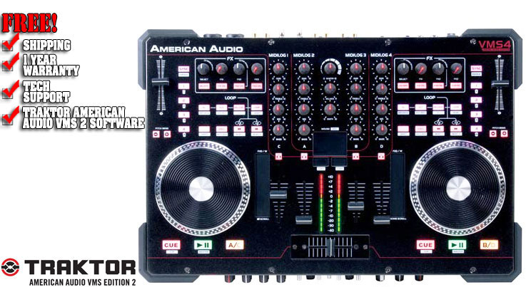 American Audio VMS4.1 Traktor