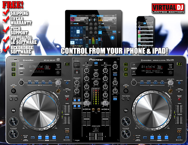 Pioneer XDJ-R1 | DJ Controllers | Chicago DJ Equipment | 123DJ