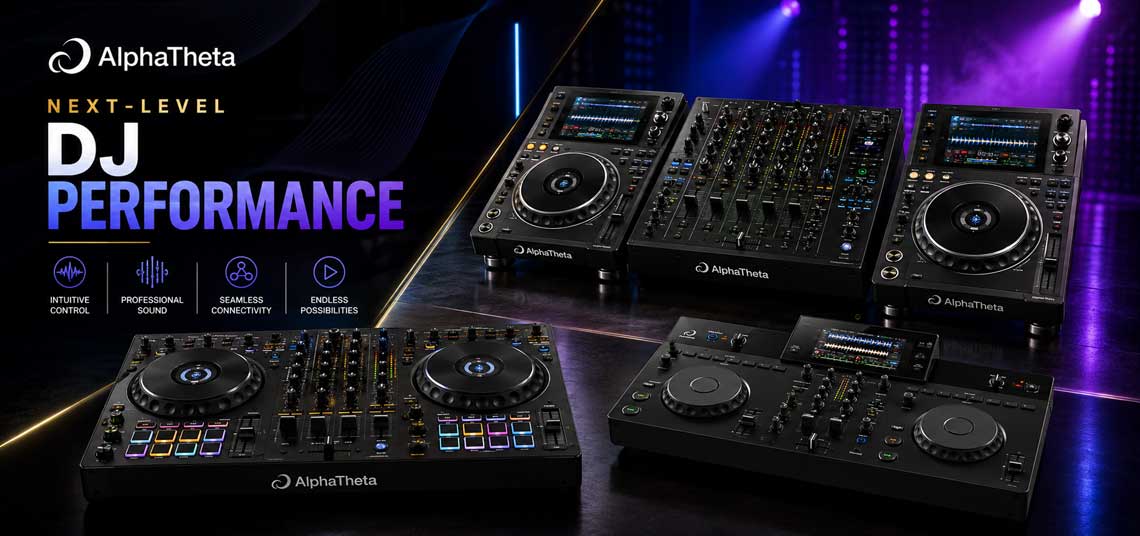 AlphaTheta DJ Controllers