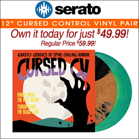  Serato 12" Cursed Control Vinyl(Pair)