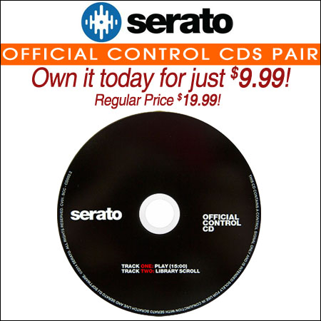 Serato Official Control CDs (Pair)