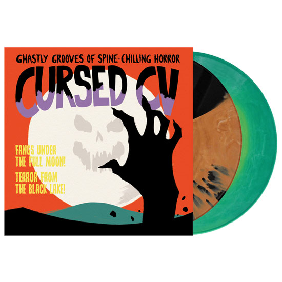 Serato 12" Cursed Control Vinyl - "Fangs Under the Full Moon!" / "Terror from the Black Lake!" (Pair)