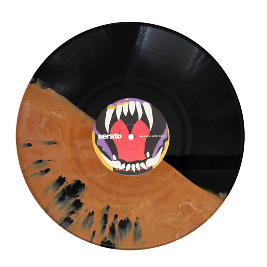 Serato 12" Cursed Control Vinyl - "Fangs Under the Full Moon!" / "Terror from the Black Lake!" (Pair)