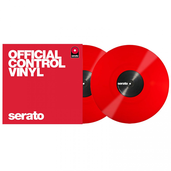 Serato Performance Series Clear, Red, and Green 12" Control Vinyl Package