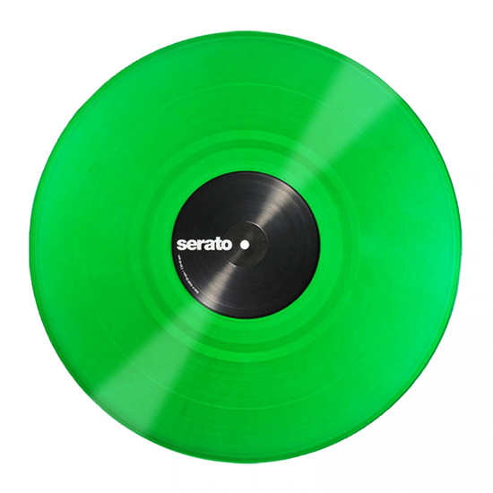 Serato Performance Series Clear, Red, and Green 12" Control Vinyl Package