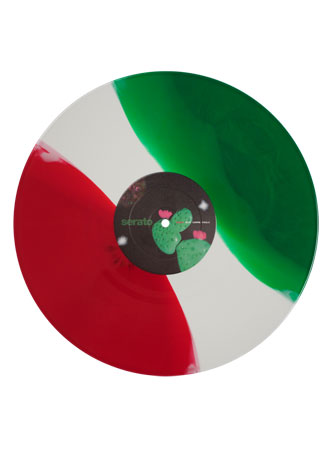 Serato "Mexico Día de los Muertos" 12" Control Vinyl (Pair, Tricolor)