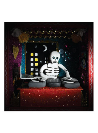 Serato "Mexico Día de los Muertos" 12" Control Vinyl (Pair, Tricolor)