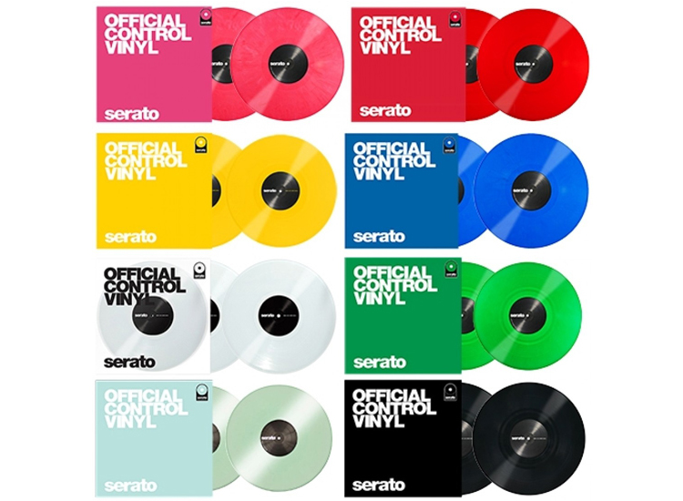 Serato Performance Series Multi Color 12" Control Vinyl Package