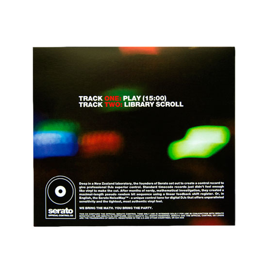 Serato Official Control CDs (Pair)