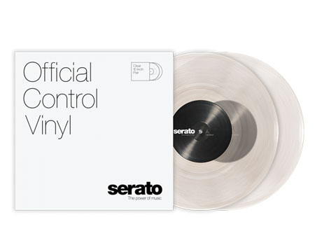 Serato 10" Performance Series Vinyl - (Pair, Clear) 