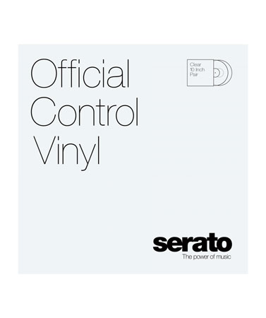 Serato 10" Performance Series Vinyl - (Pair, Clear) 