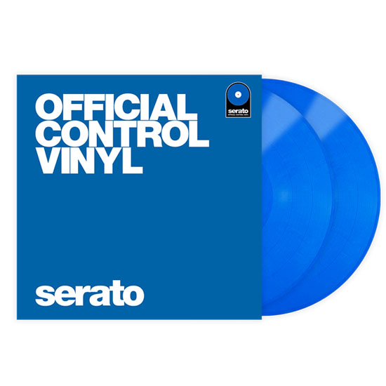 Serato Performance Series 12inch Control Vinyl (Pair, Blue)
