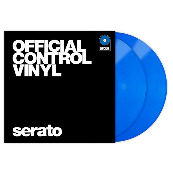 Serato Performance Series 12inch Control Vinyl (Pair, Blue)