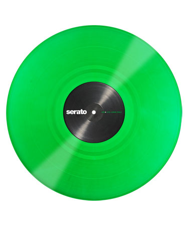 Serato Performance Series 12" Control Vinyl (Pair, Green)