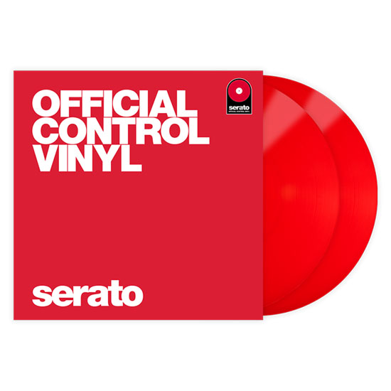 Serato Performance Series 12inch Control Vinyl (Pair, Red)