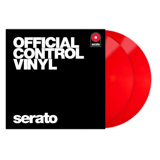 Serato Performance Series 12inch Control Vinyl (Pair, Red)