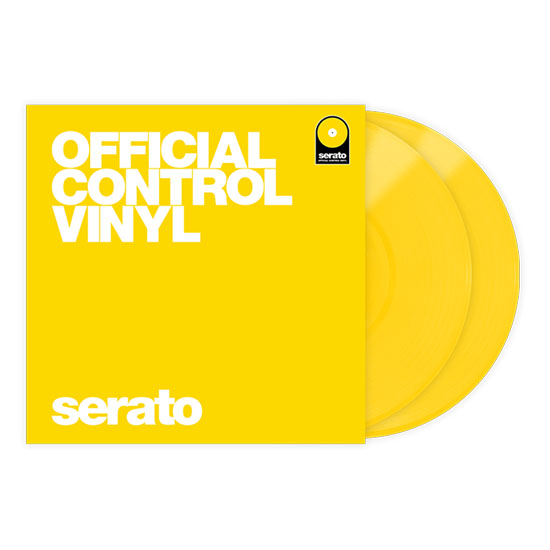 Serato Performance Series 12inch Control Vinyl (Pair, Yellow)