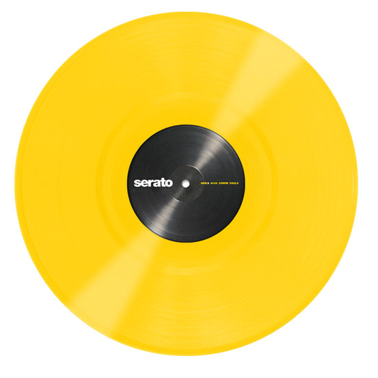Serato Performance Series 12inch Control Vinyl (Pair, Yellow)