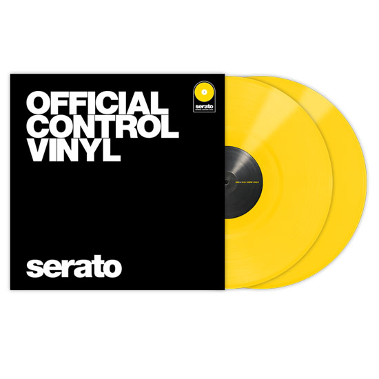 Serato Performance Series 12inch Control Vinyl (Pair, Yellow)