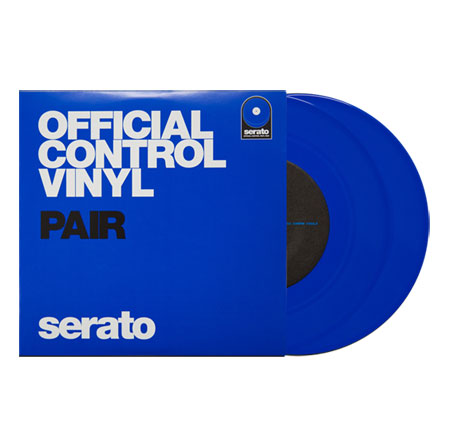 Serato 7" Official Control Vinyl - (Pair, Blue)