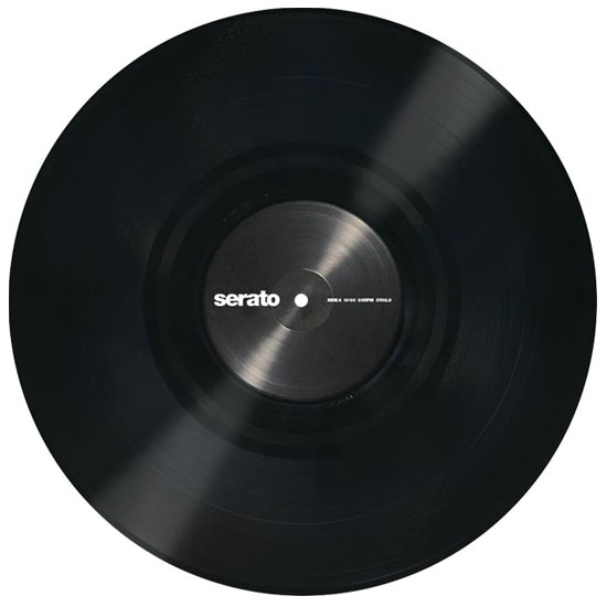 Serato Performance Series Control Vinyl (Pair) Black