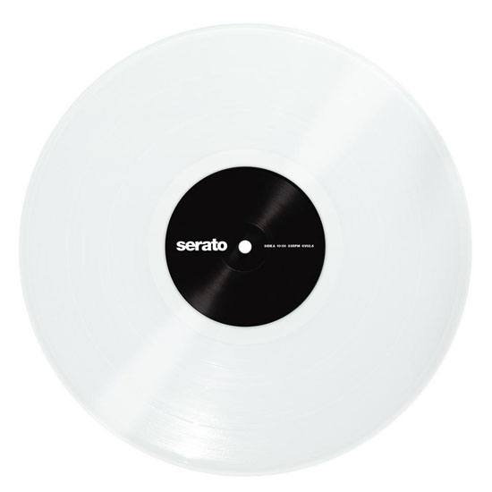 Serato Performance Series Control Vinyl (Pair) Clear