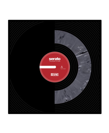 Serato Pressing X Rane - 12" Marbled Grey Control Vinyl (pair)