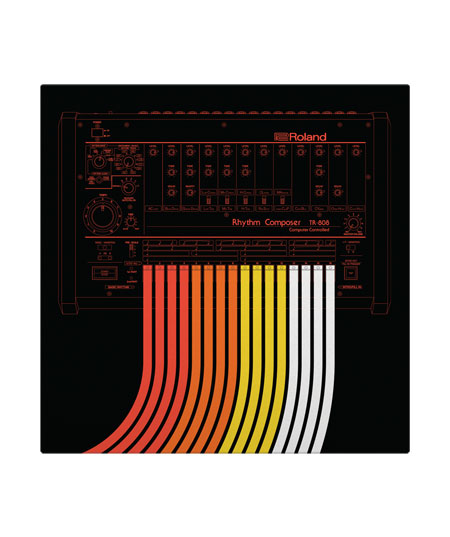 Serato Roland 808 x Serato 12" Vinyl (Pair)