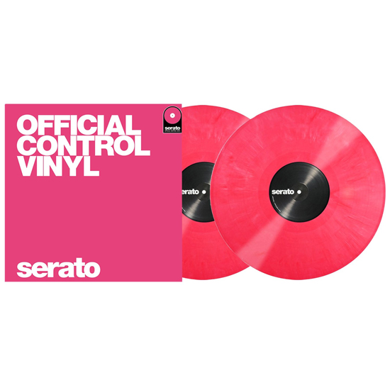 Serato SCV-PS-PNK-OJ2 Performance Series Pink 12" Control Vinyl Quad Pack