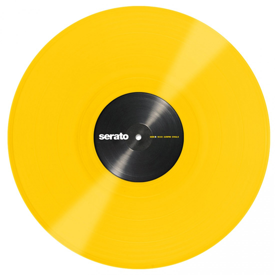 Serato SCV-PS-YEL-OV Performance Series Yellow 12" Control Vinyl Quad Pack