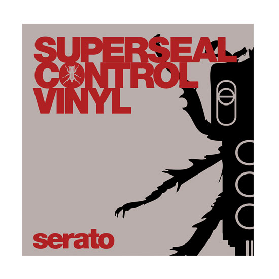 Serato Thud Rumble x Serato Superseal Series 10inch Control Vinyl Pair