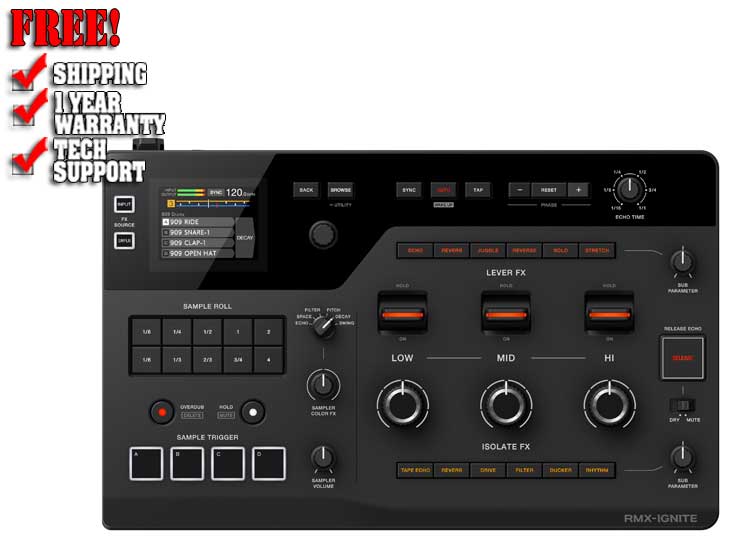 AlphaTheta RMX-IGNITE Professional DJ Effector 