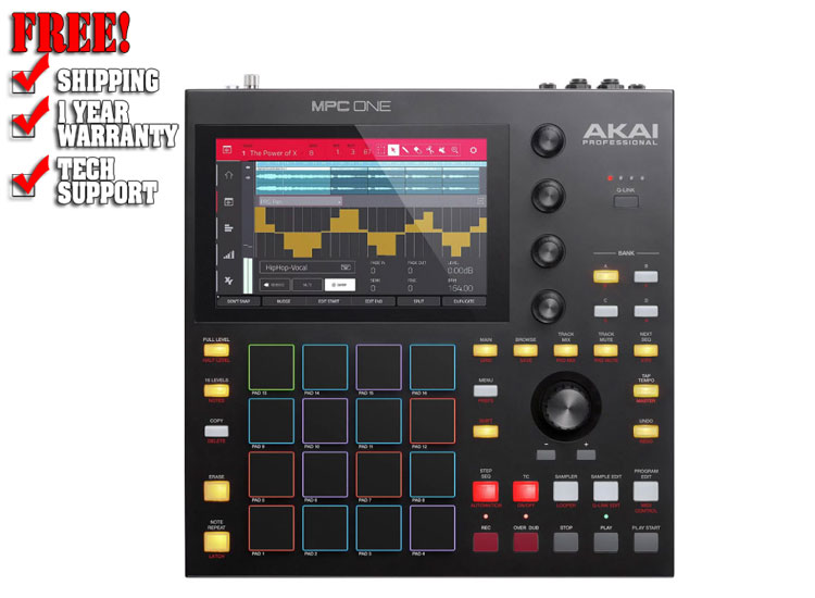 Akai Professional MPC One Standalone Sampler and Sequencer