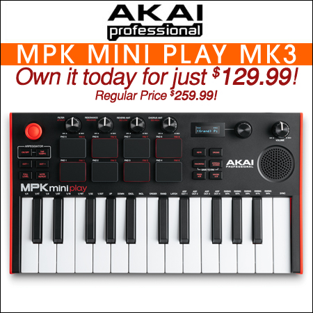 Akai MPK Mini Play MK3