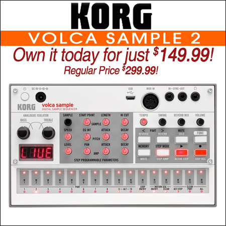 Korg NanoSERIES2 Slim-line USB-MIDI Controller Pack