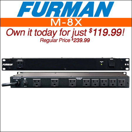  Furman M-8X