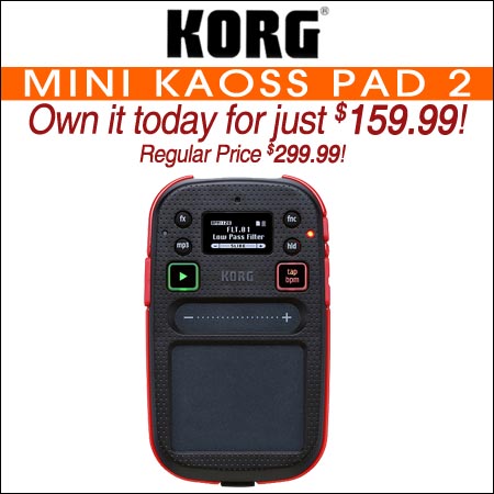  Korg Mini Kaoss Pad 2 