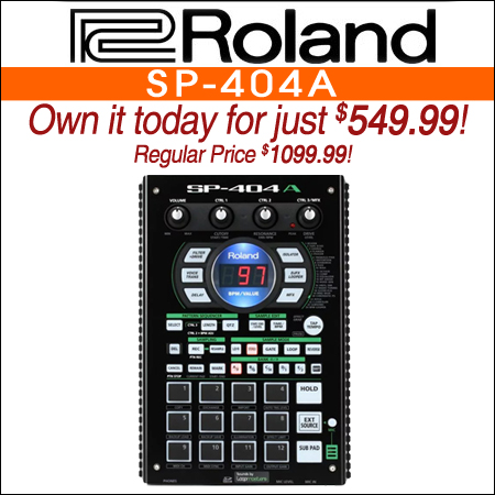 Roland SP-404A Linear Wave Sampler